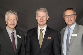 v.l.n.r.: Dr. Christian Baumgardt, Braunschweig, Prof. Dr. Rainer Haak, Leipzig, Dr. Justus Hauschild, Isernhagen